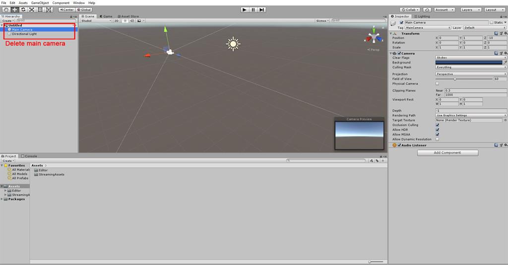 Leantouch_Vuforia_AR In Unity
